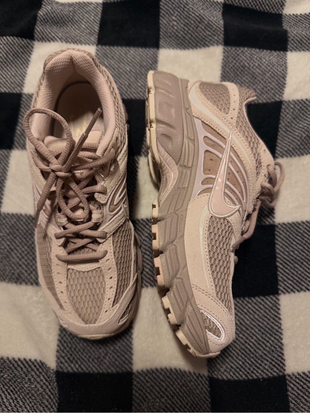 Women’s Pink-Tone Mesh NIKE Sneakers